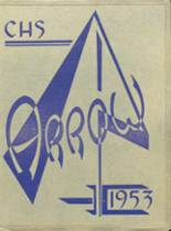 Cudahy High School 1953 yearbook cover photo