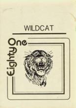 Richmond Hill High School 1981 yearbook cover photo