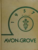 Avon Grove High School 1957 yearbook cover photo