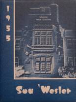 Dodge City High School 1955 yearbook cover photo