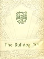 Gridley High School 1954 yearbook cover photo