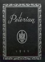 St. Peter High School 1955 yearbook cover photo