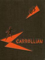 1965 Bishop Carroll High School Yearbook from Ebensburg, Pennsylvania cover image