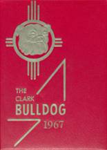 1967 Clark High School Yearbook from New orleans, Louisiana cover image
