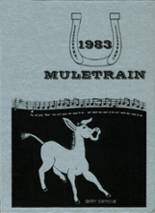 Muleshoe High School 1983 yearbook cover photo