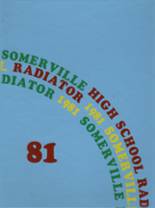 Somerville High School 1981 yearbook cover photo