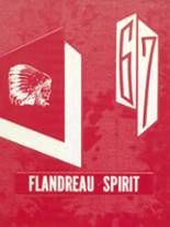 Flandreau Indian School 1967 yearbook cover photo