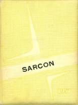 Sargent High School 1957 yearbook cover photo