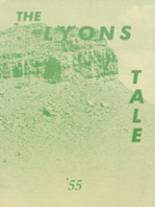 1955 Lyons High School Yearbook from Lyons, Colorado cover image