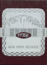 Ada High School 1984 yearbook cover photo