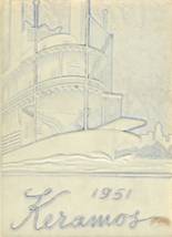East Liverpool High School 1951 yearbook cover photo