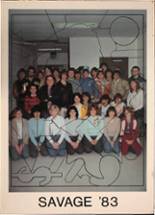 Tecumseh High School 1983 yearbook cover photo