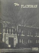 1953 Plains High School Yearbook from Plains, Kansas cover image