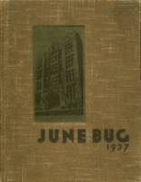 East Technical High School 1937 yearbook cover photo
