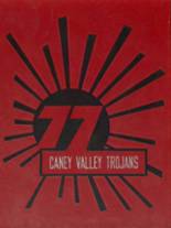 Caney Valley High School 1977 yearbook cover photo