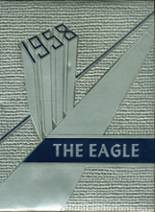 Briggs High School 1958 yearbook cover photo