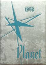 Mars High School 1958 yearbook cover photo