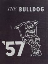Baldwin High School 1957 yearbook cover photo