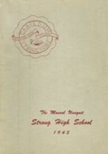 Strong High School 1945 yearbook cover photo