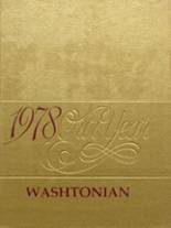 Washington County High School 1978 yearbook cover photo