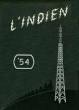 Indiana Joint High School 1954 yearbook cover photo
