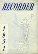 1951 Saratoga Springs High School Yearbook from Saratoga springs, New York cover image