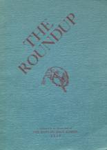 Rawlins High School 1938 yearbook cover photo