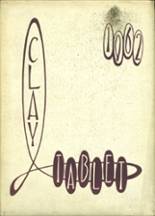 Claymont High School 1962 yearbook cover photo