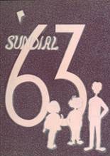 Sunset High School 1963 yearbook cover photo