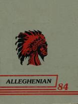West Allegheny High School 1984 yearbook cover photo