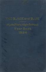 Hyde Park High School 1934 yearbook cover photo