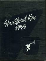 Hartford High School 1955 yearbook cover photo