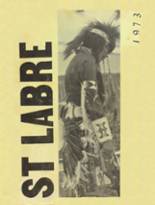 Saint Labre Catholic Indian School 1973 yearbook cover photo