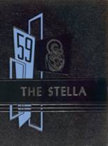 1959 Academy of St. Joseph Yearbook from South berwick, Maine cover image