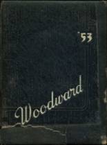 Woodward High School 1953 yearbook cover photo