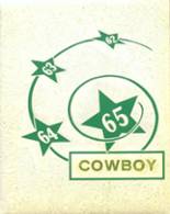 1965 Colome High School Yearbook from Colome, South Dakota cover image