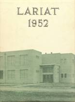 Jetmore High School 1952 yearbook cover photo