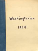 Washington High School 1914 yearbook cover photo