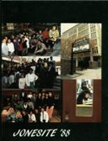 Jones Commercial High School 1988 yearbook cover photo