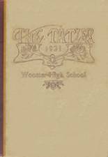 Wooster High School 1921 yearbook cover photo
