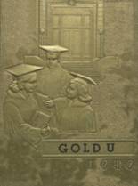 1949 Union High School Yearbook from Dugger, Indiana cover image