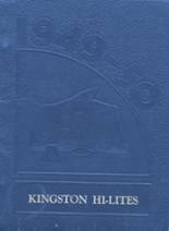 Kingston High School 1950 yearbook cover photo
