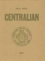 Central High School 1959 yearbook cover photo