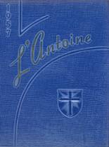 St. Anthonys High School 1957 yearbook cover photo