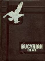 Bucyrus High School 1943 yearbook cover photo
