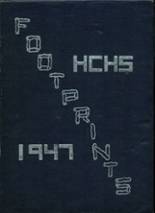 Holland Christian High School 1947 yearbook cover photo