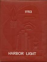 Friday Harbor High School 1953 yearbook cover photo