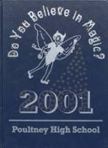 2001 Poultney High School Yearbook from Poultney, Vermont cover image