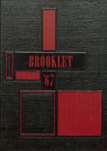 Brookville High School 1967 yearbook cover photo