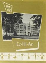 Edinburg High School 1957 yearbook cover photo